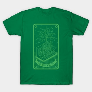 Funny Synthesizer Tarot Card for Musician T-Shirt